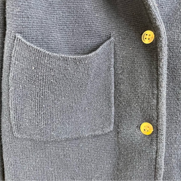 Crewcuts J Crew Girls Knit Sweater Blazer Heart - Picture 4 of 7